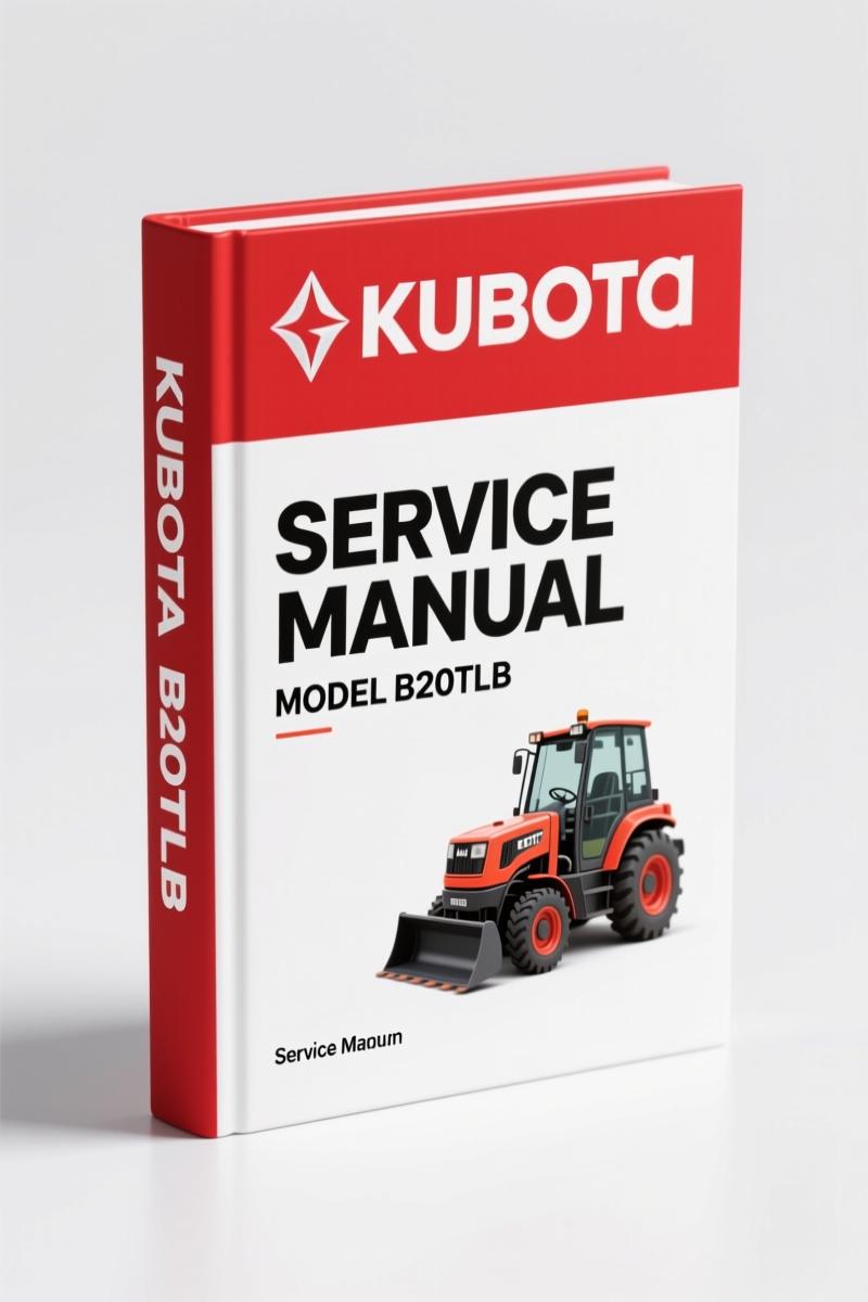 Kubota B20TLB Service Manual – Engine Specifications
