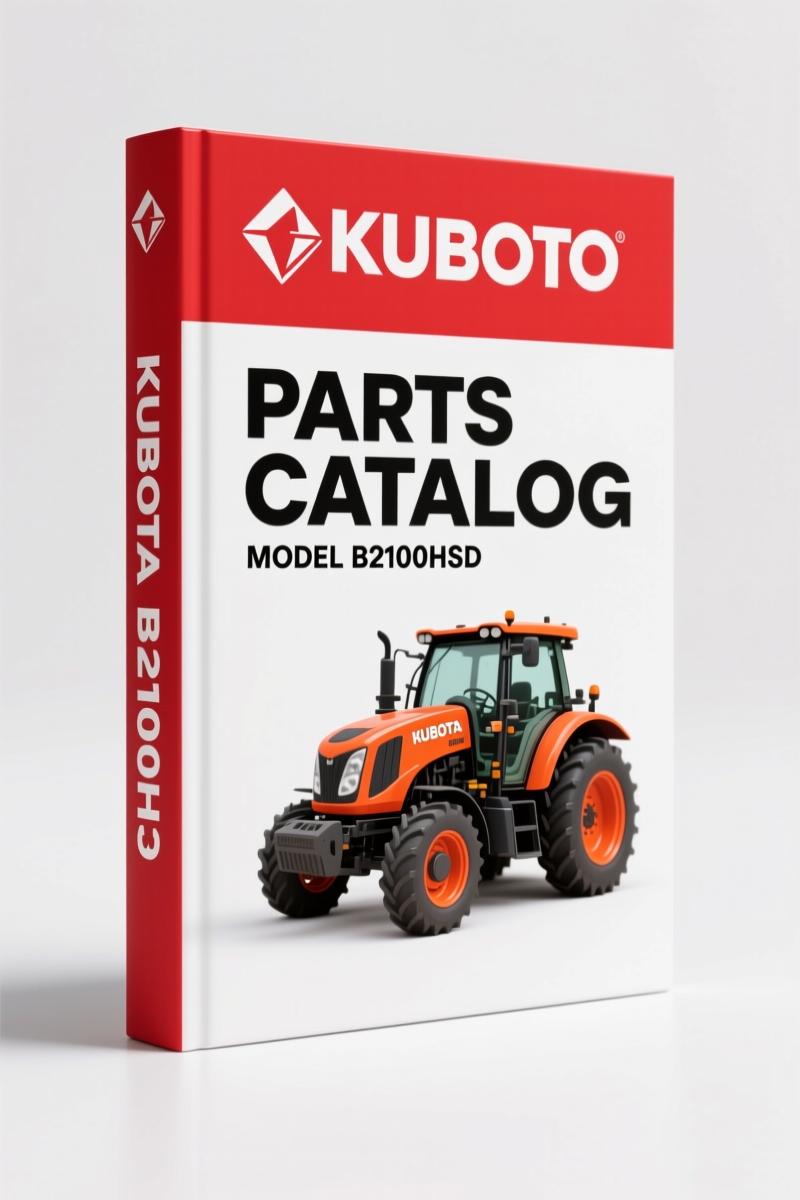 Kubota B2100HSD Parts Catalog – 295-Page OEM Parts Breakdown