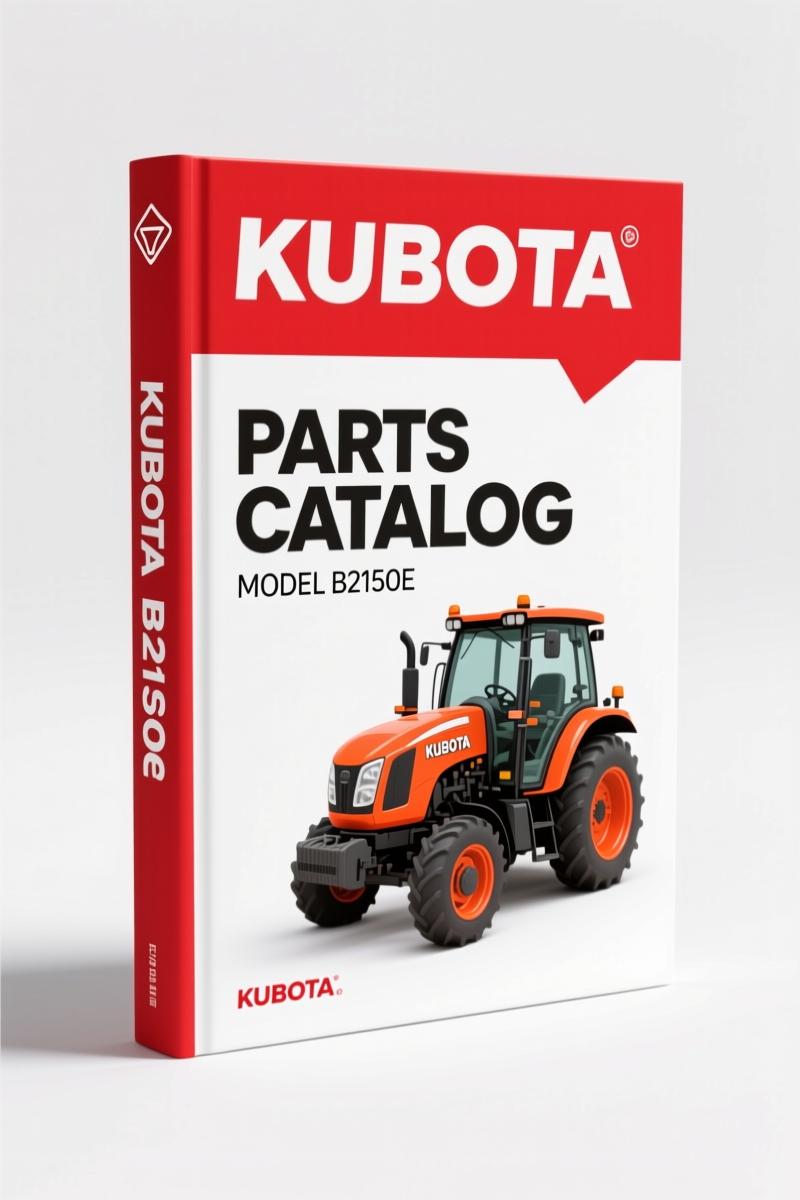 Kubota B2150E Parts Catalog – 272 Pages of OEM Factory Parts Breakdown