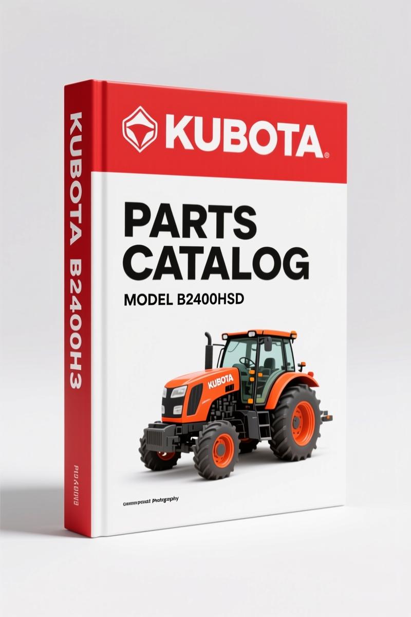 Kubota B2400HSD Parts Catalog – 295 Pages OEM Parts Breakdown