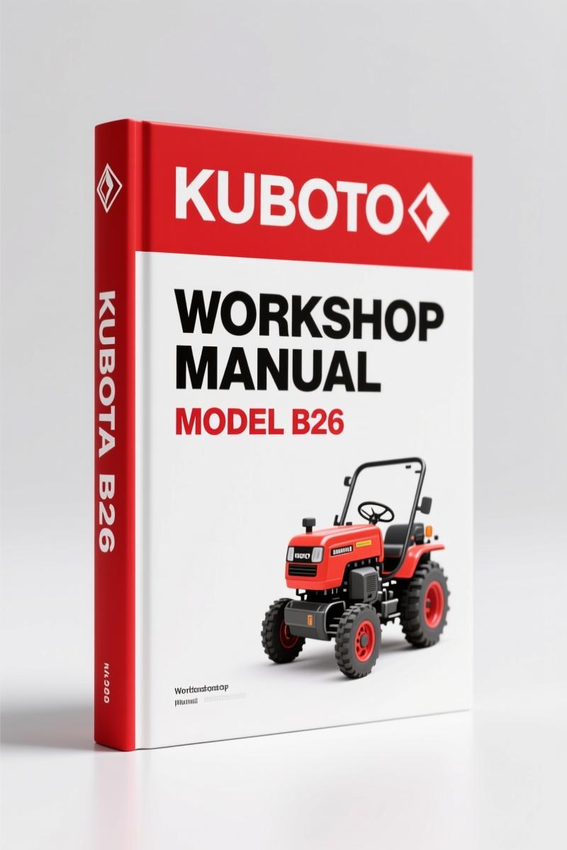 Kubota B26 Parts Catalog – 299 Pages OEM Parts Breakdown