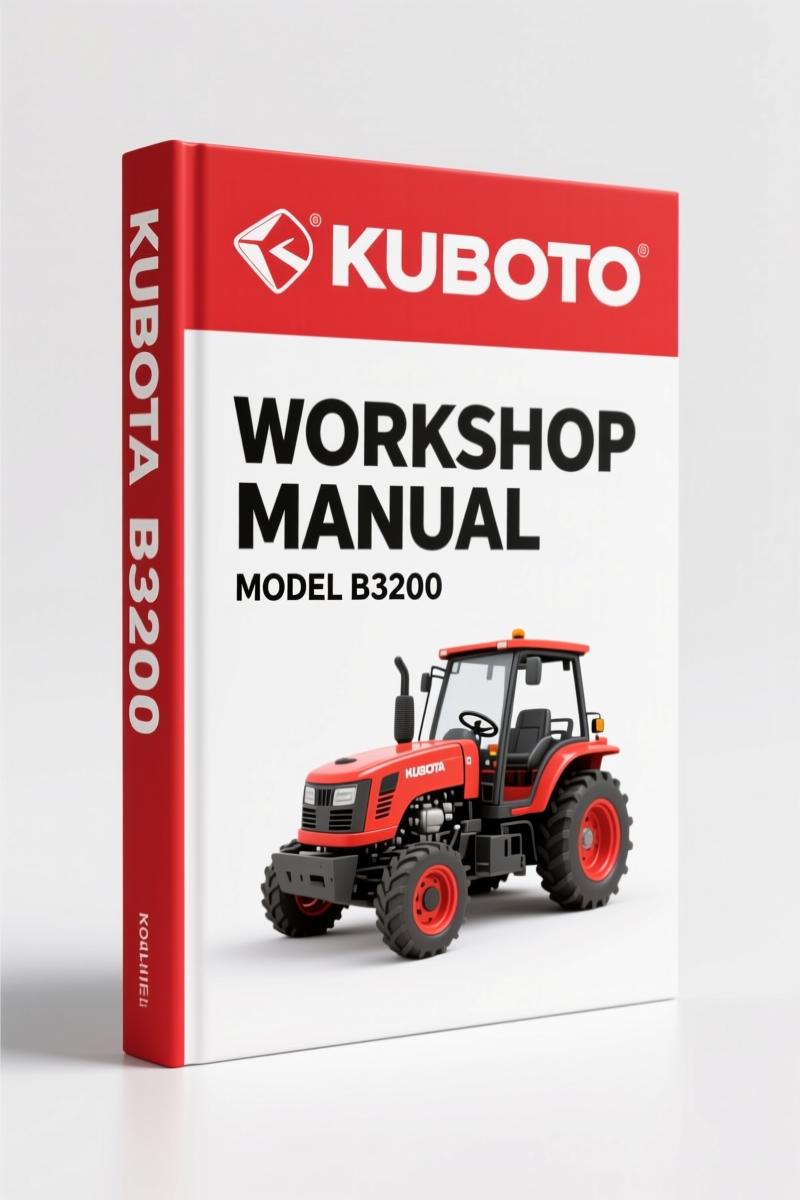 Kubota B3200 2008 Workshop Manual – Factory Service Data