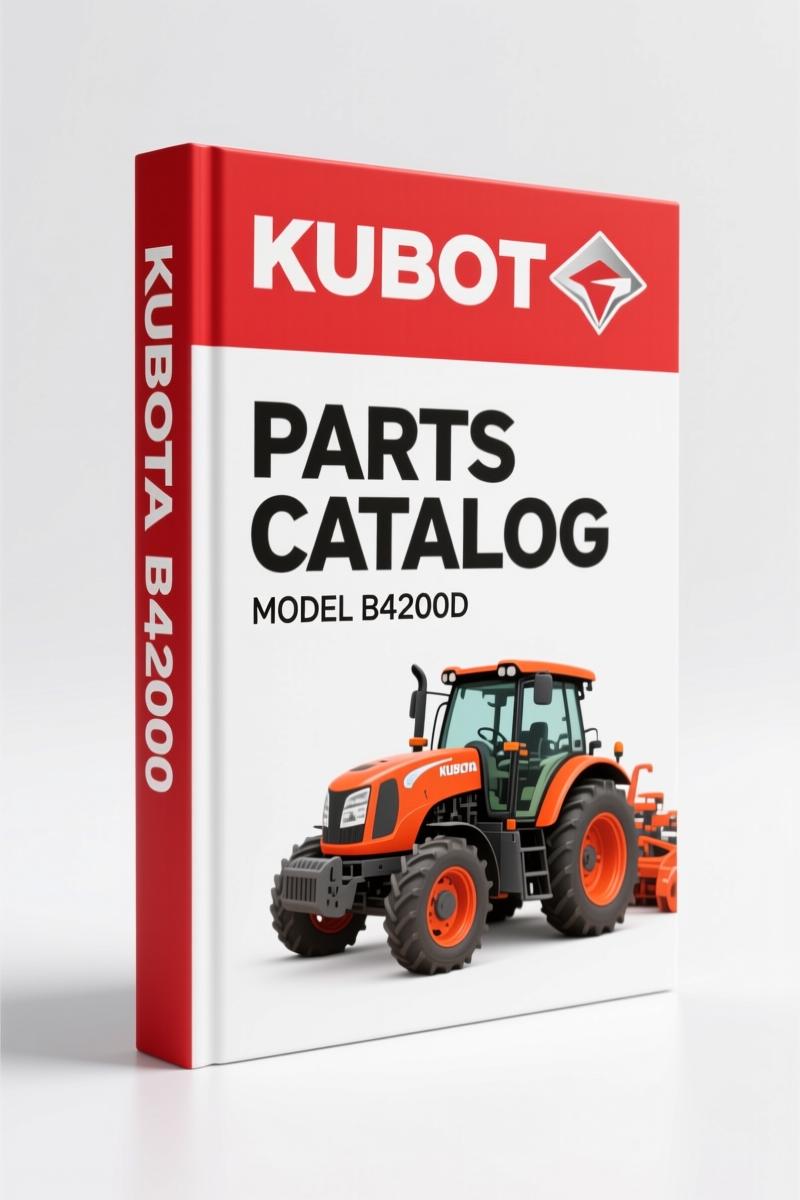 Kubota B4200D Parts Catalog – 156 Pages of Factory Exploded-View Diagrams