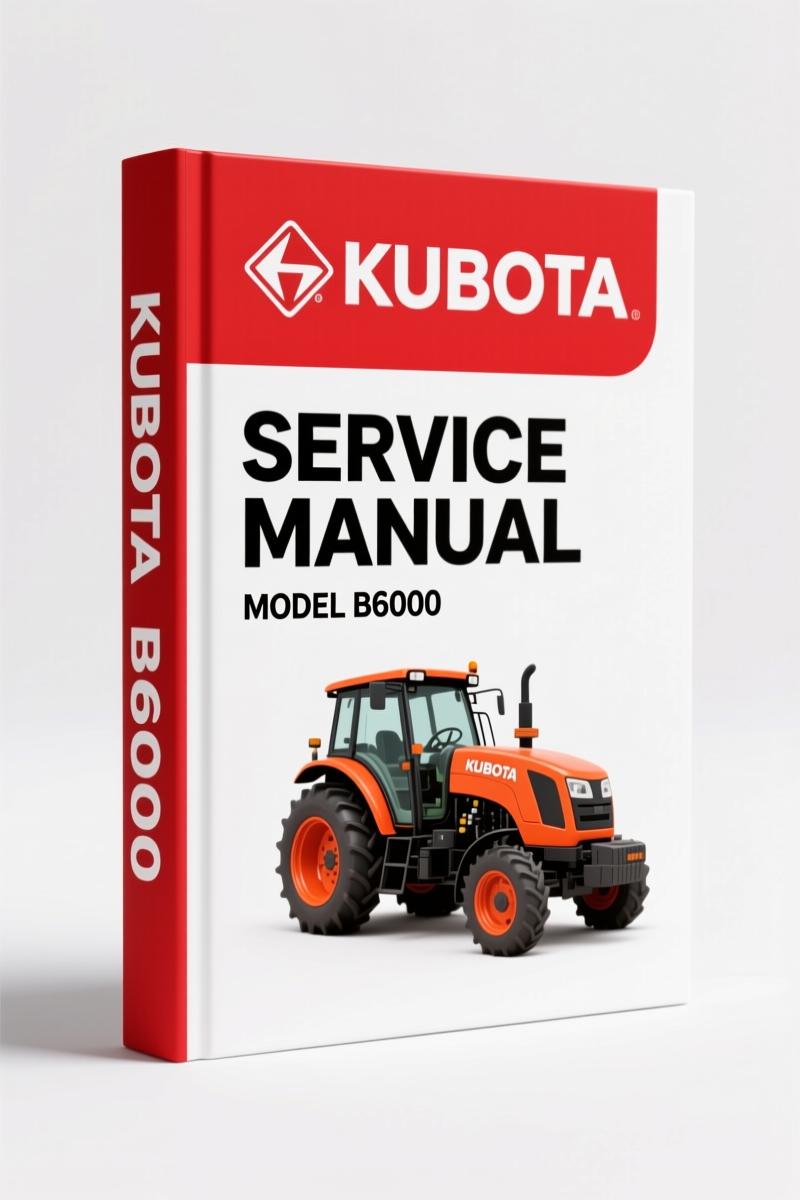 Kubota B6000 Parts Catalog – 70 Pages OEM Exploded Views