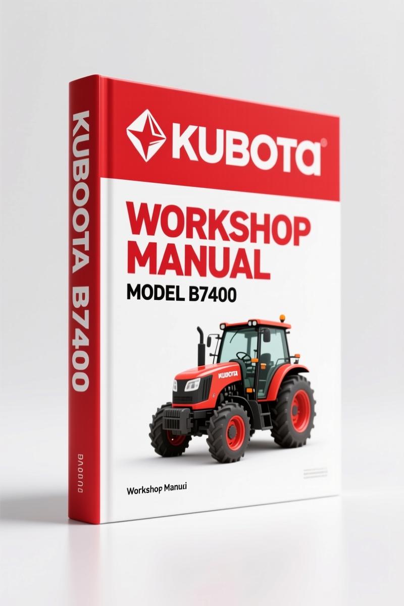 Kubota B7400, B7500 2000 Workshop Manual – Factory OEM Data