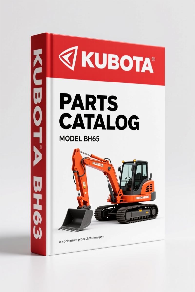 Kubota BH65 Parts Catalog – 76 Pages OEM Exploded Views