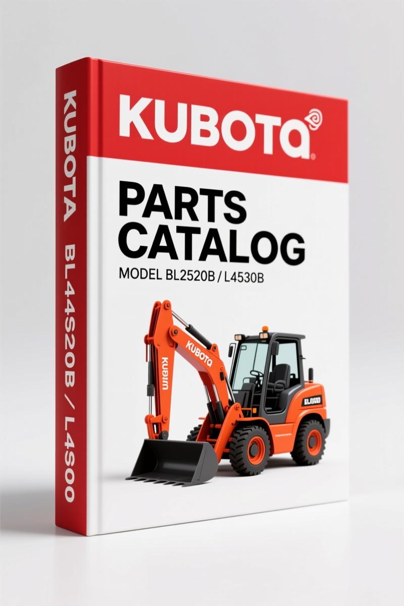 Kubota BL4520B, L4530B Parts Catalog – 50 Pages OEM Parts Breakdown