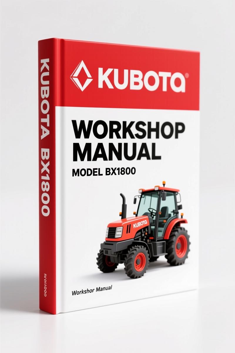 Kubota BX1800, BX2200 2006 Workshop Manual – Factory Service Data