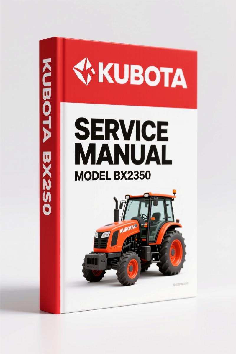 Kubota BX2350 2006 Service Manual – Flat-Rate Schedule