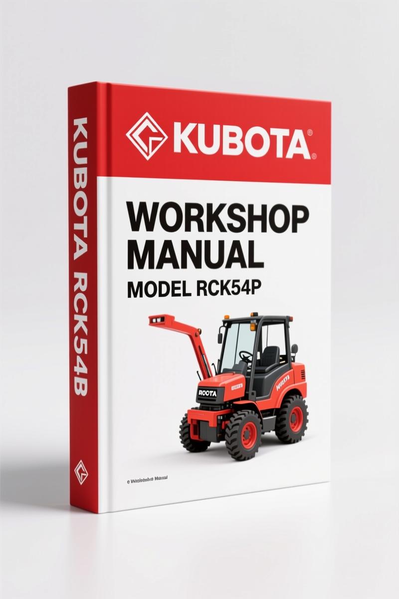 Kubota BX24, LA240, BT601, RCK54, RCK54P 2006 Workshop Manual – Factory Specs