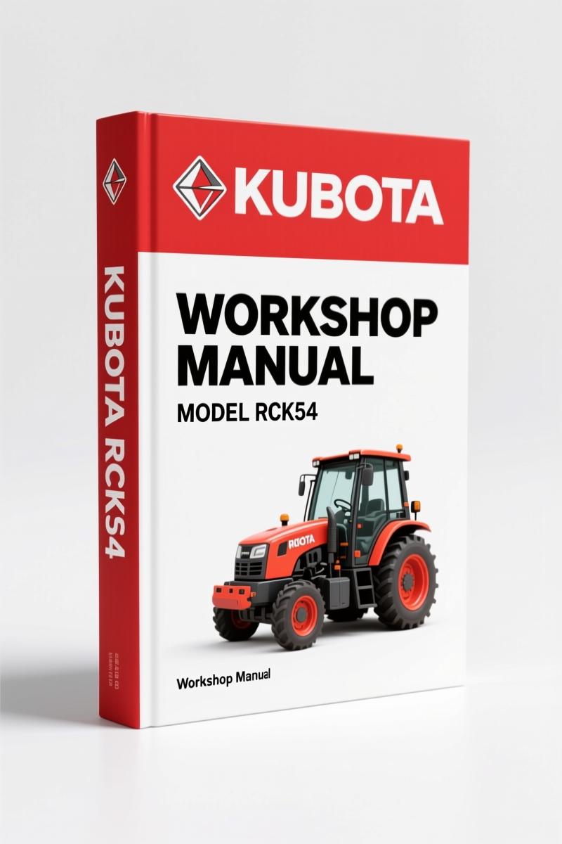 Kubota LA240, BT601, RCK54, RCK54P, BX25 2009 Workshop Manual