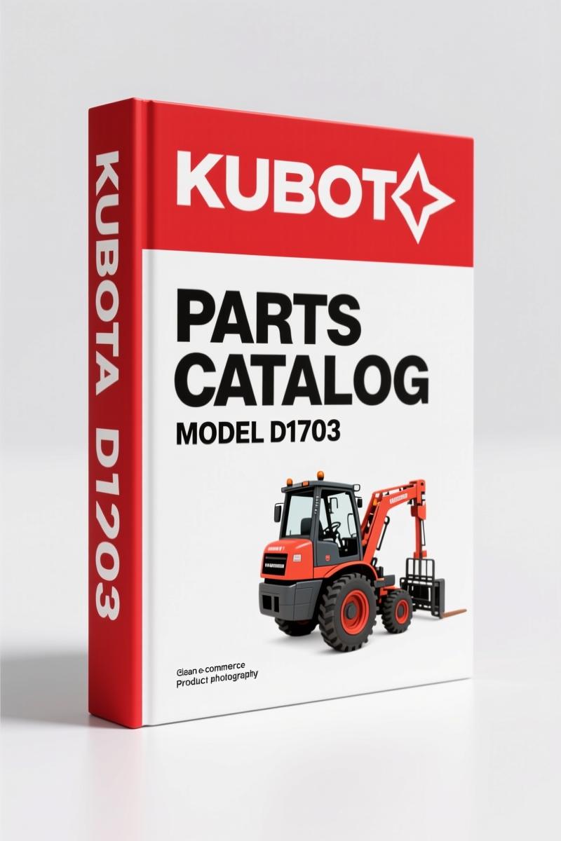 Kubota D1703 1994 Parts Catalog – OEM Exploded-View Parts List