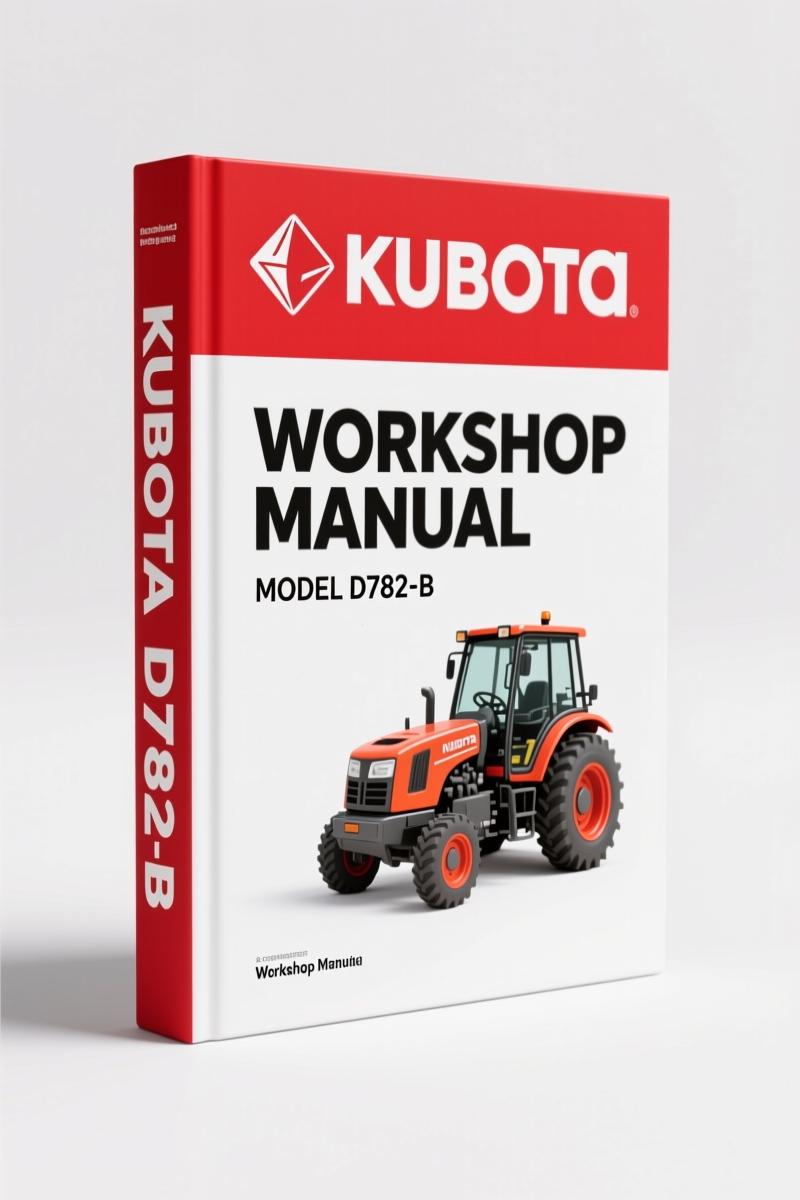 Kubota D782-B 1998 Workshop Manual – Factory Service Specs