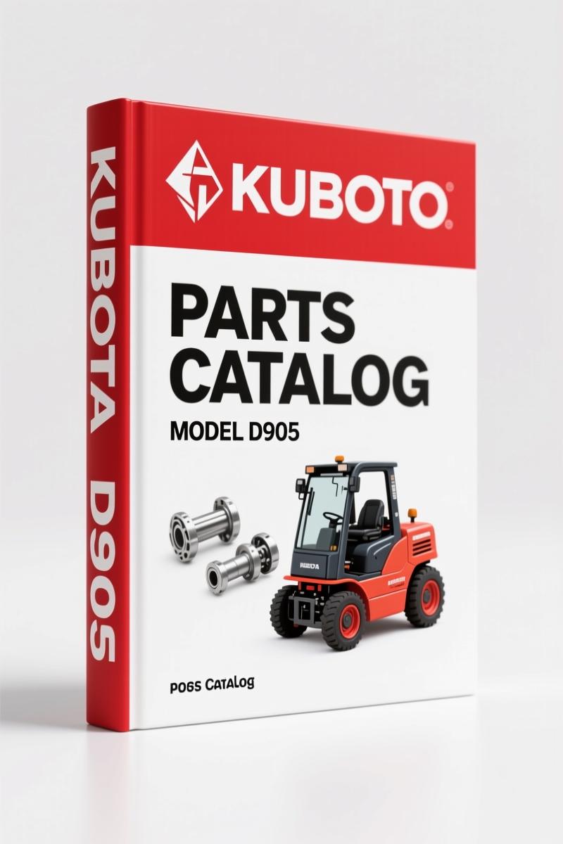 Kubota D905 2002 Parts Catalog – Official Factory Parts Breakdown