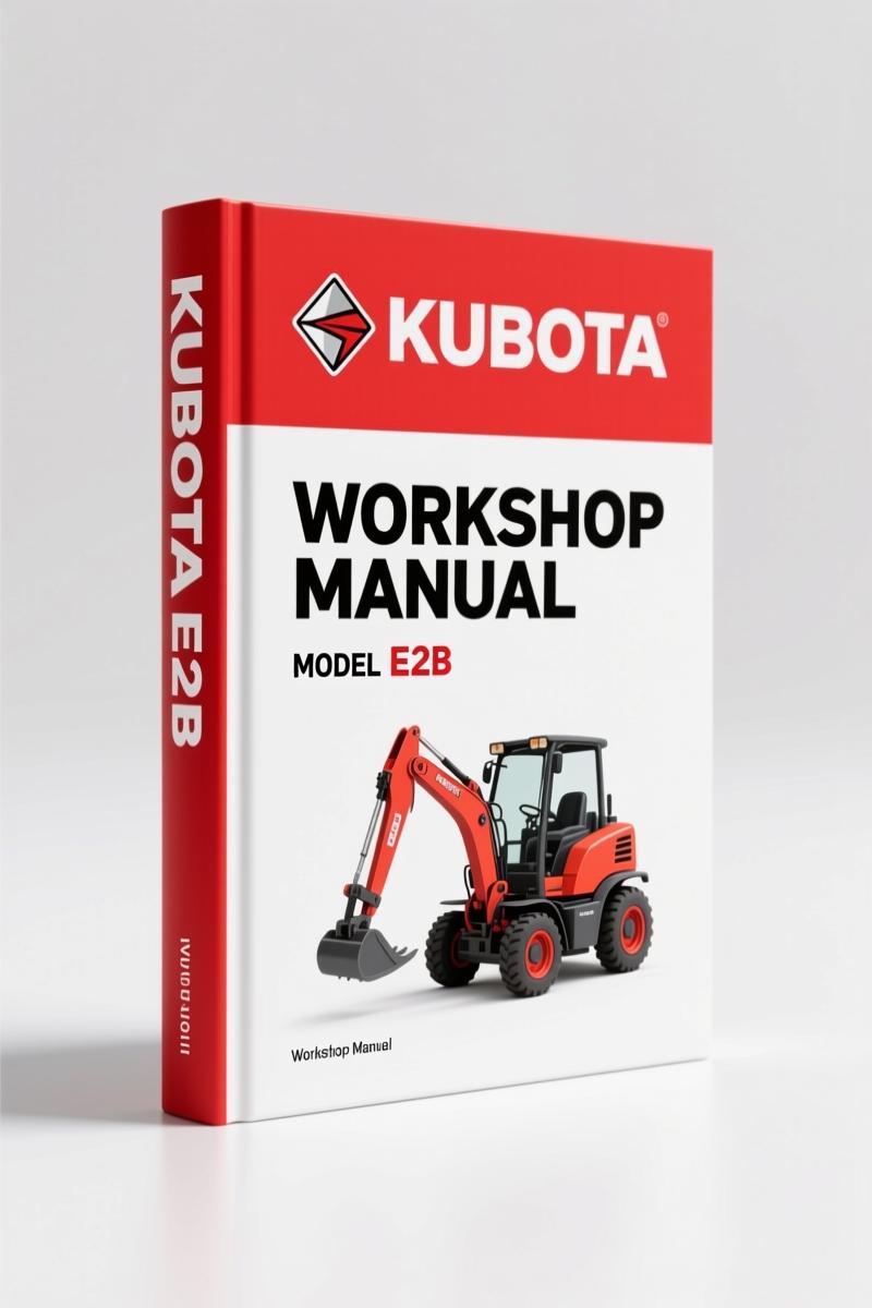 Kubota E2B 2006 Workshop Manual – Factory Diesel Service Data
