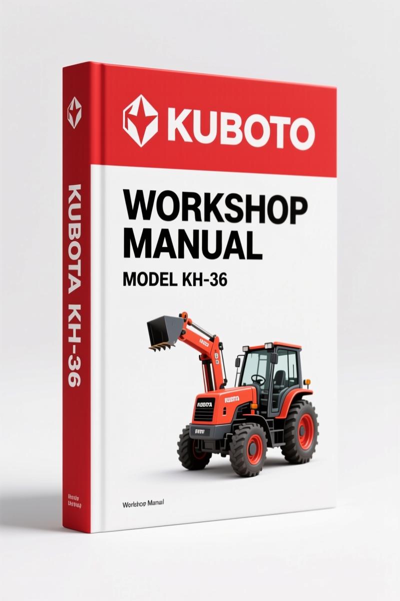 Kubota KH-36, KH-51, KH-66, KH-101, KH-41 Workshop Manual | 334 Pages