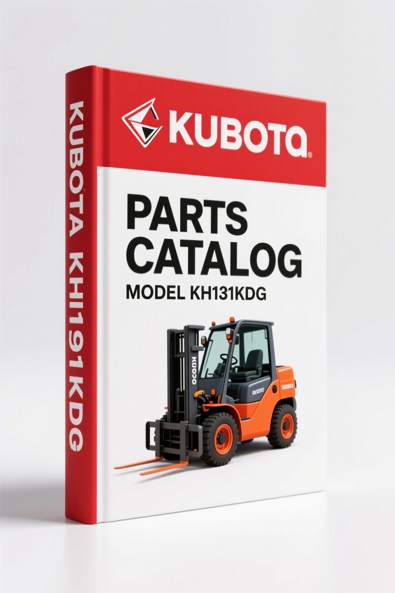 Kubota Kh191Kdg Parts Catalog – 360 Pages of OEM Exploded-View Diagrams