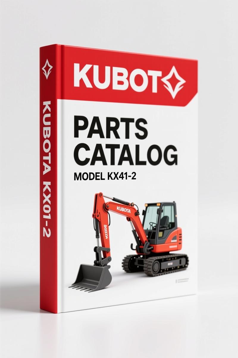 Kubota KX41-2 Parts Catalog – 274 Pages OEM Diagrams