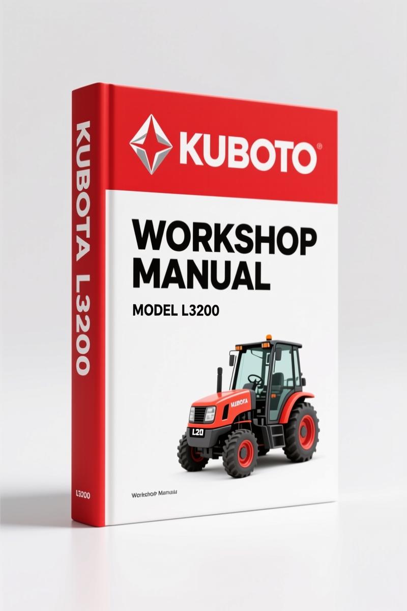 Kubota L3200 2006 Workshop Manual – Factory Service Document