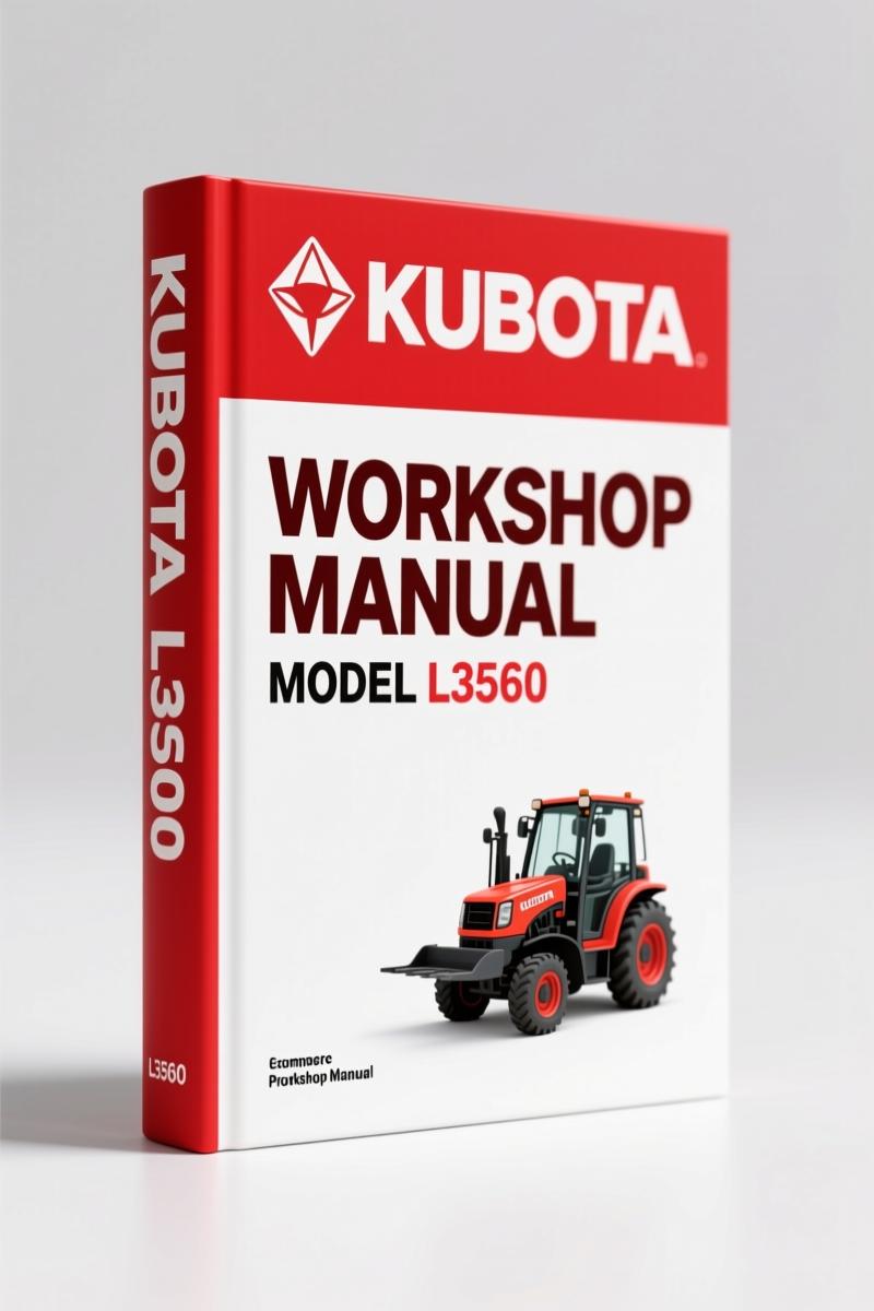 Kubota L3560, L4060, L4760, L5060, L5460 2013 Workshop Manual – 814 Pages