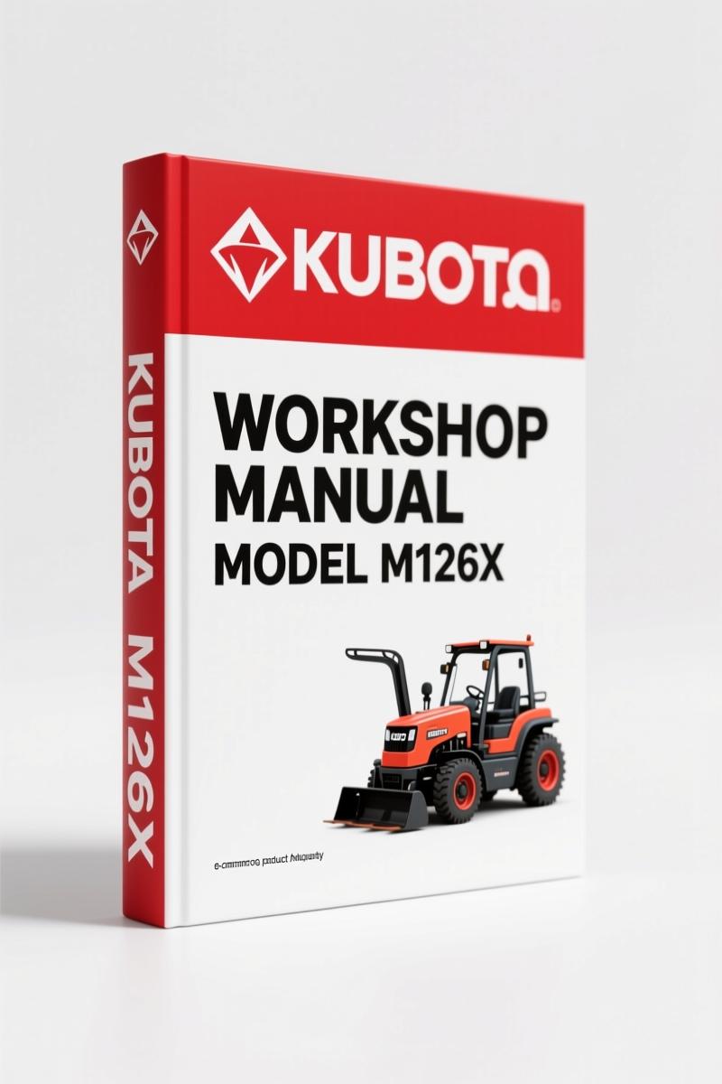Kubota M100X, M110X, M126X, M135X 2009 Workshop Manual