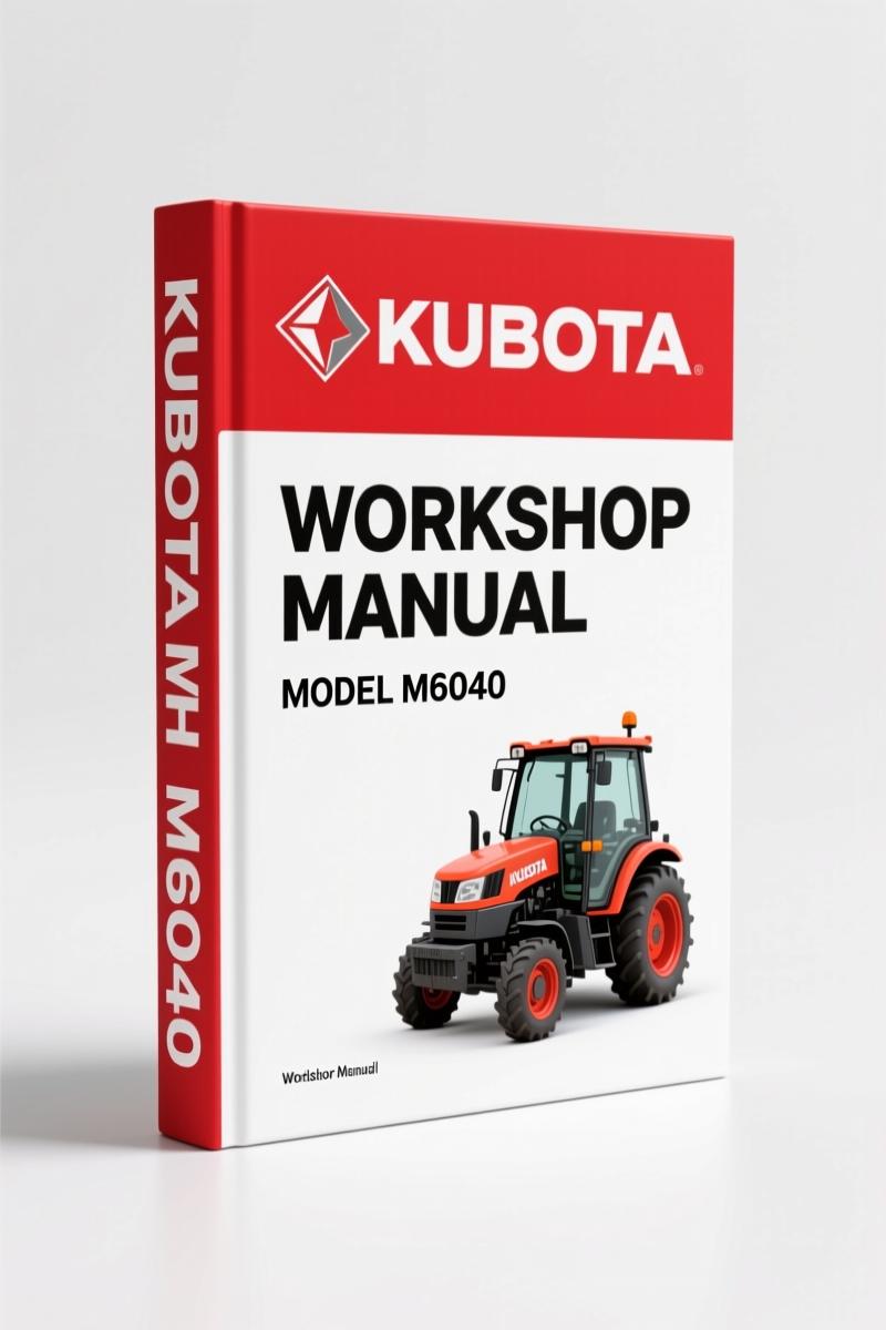 Kubota M5040, M6040, M7040 2006 Workshop Manual – OEM Service Data
