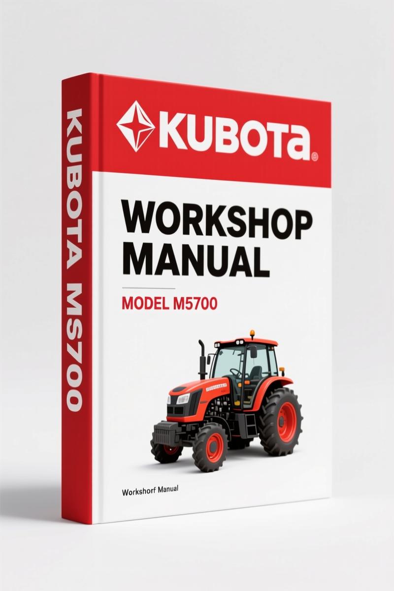 Kubota M5700 Workshop Manual – Factory Supplement for Hydraulic Shuttle