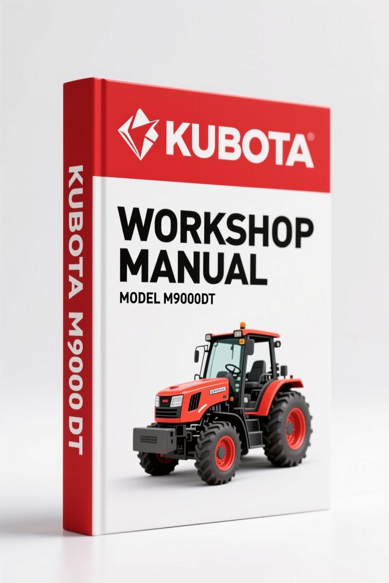 Kubota M9000DT Workshop Manual – Factory Service Data