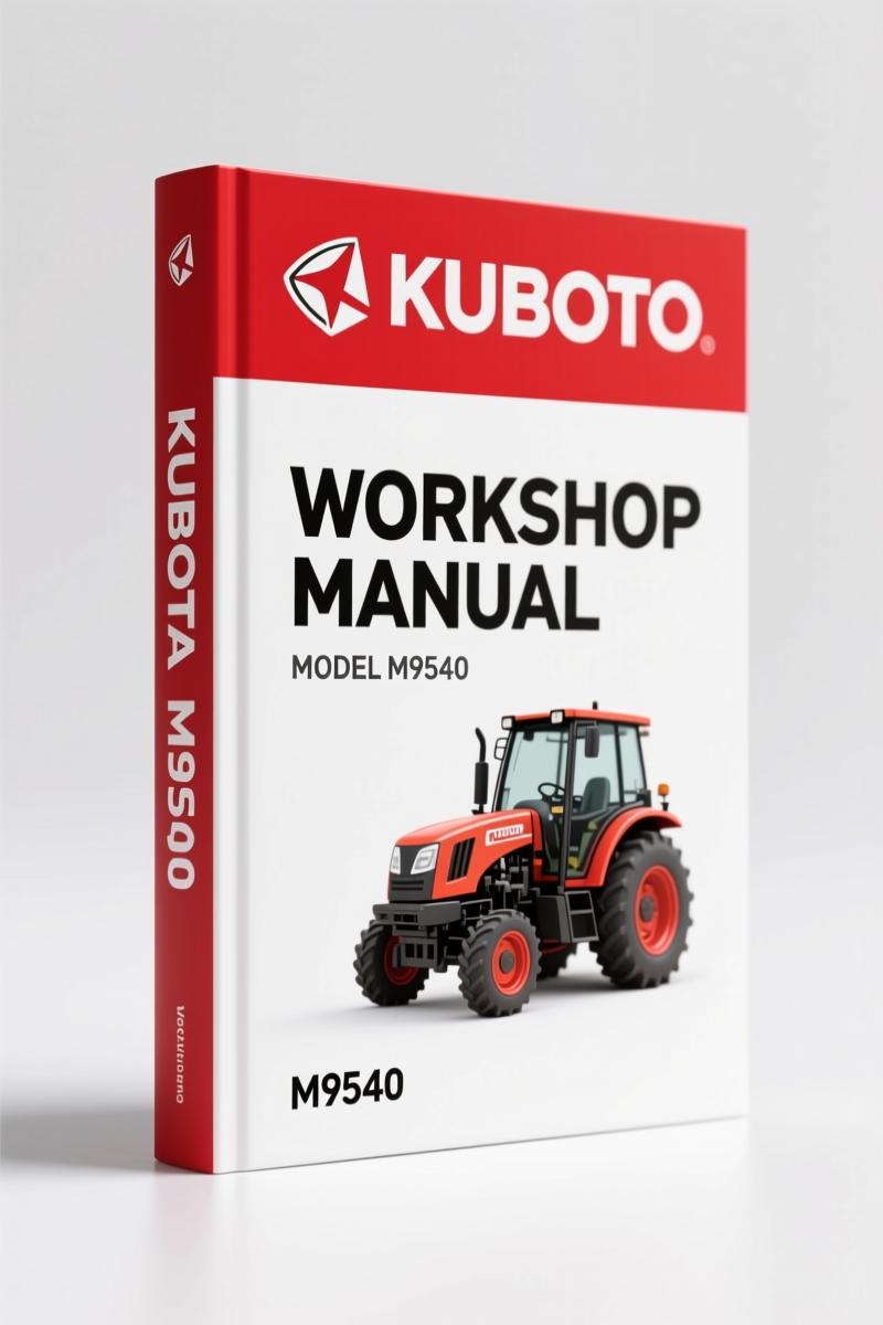 Kubota M9540 2008 Workshop Manual – Factory Service Supplement