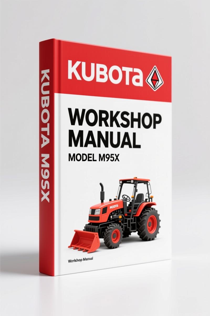 Kubota M95X, M105X, M125X 2006 Workshop Manual – 697 Pages
