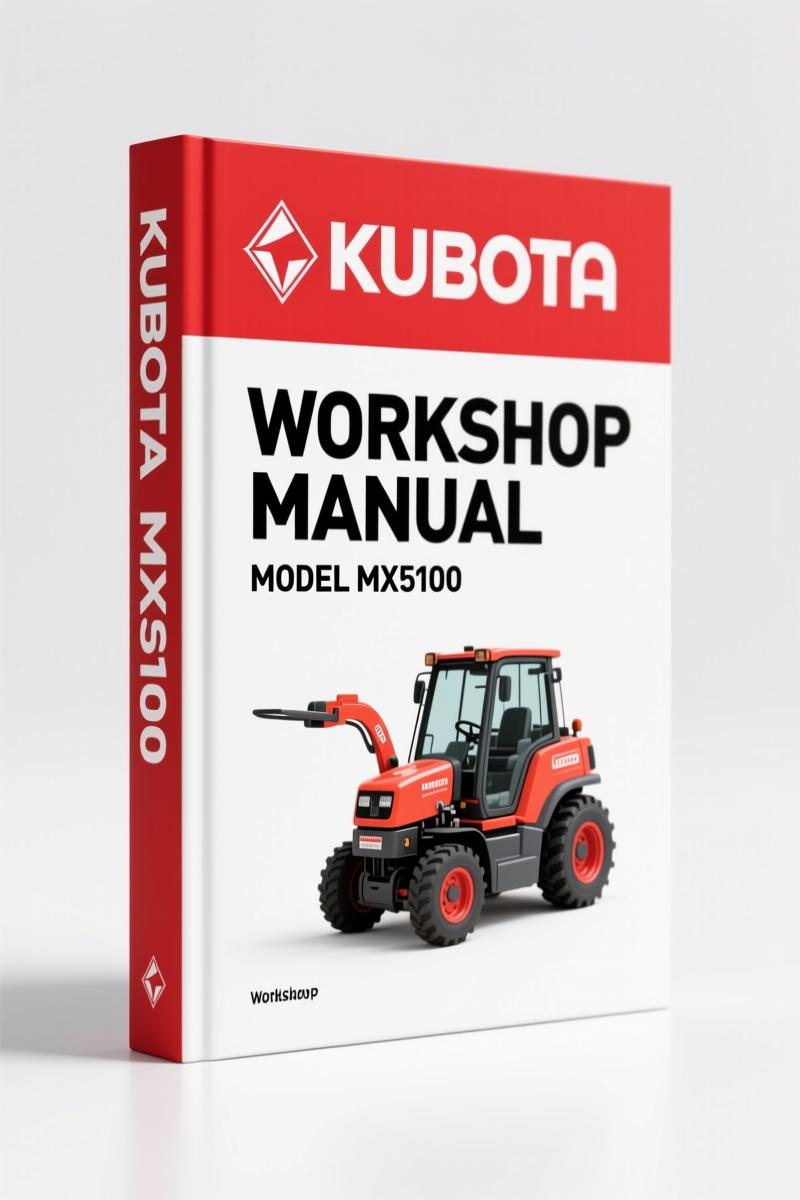 Kubota MX4700, MX5100 2009 Workshop Manual – 417 Pages OEM