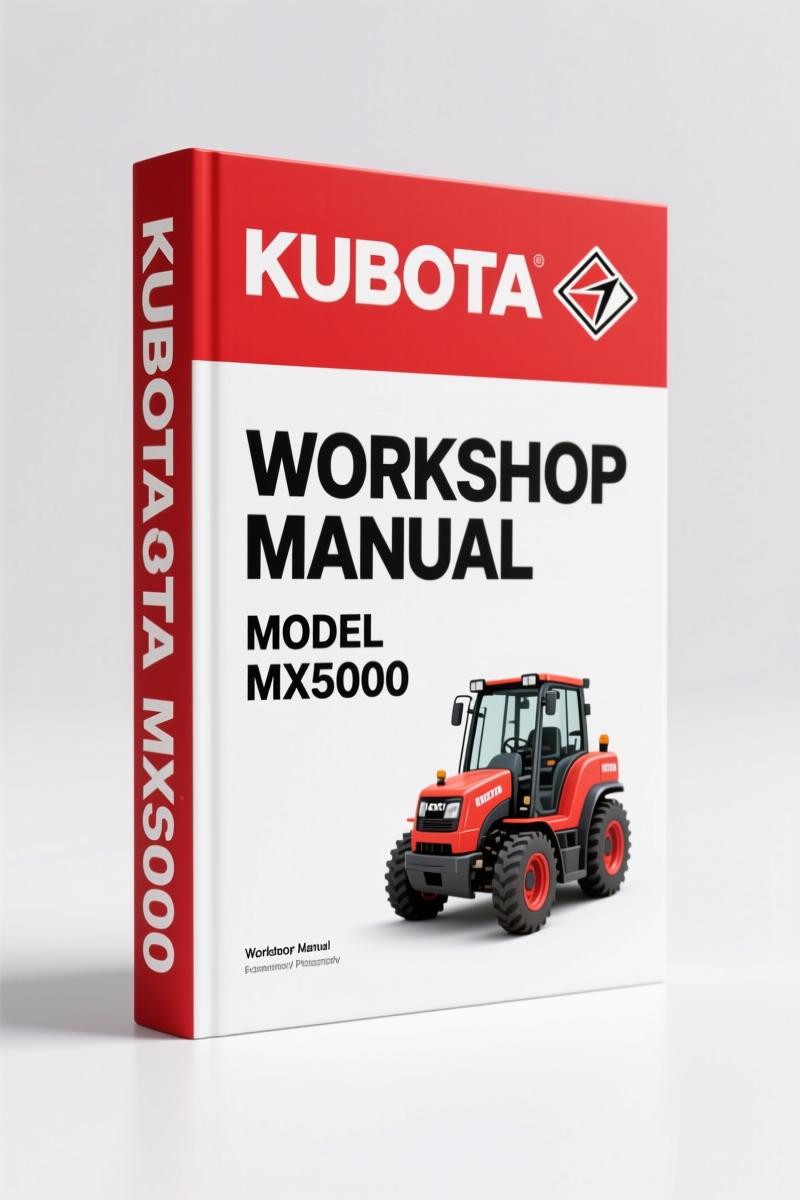 Kubota MX5000 2001 Workshop Manual – Factory Service Data
