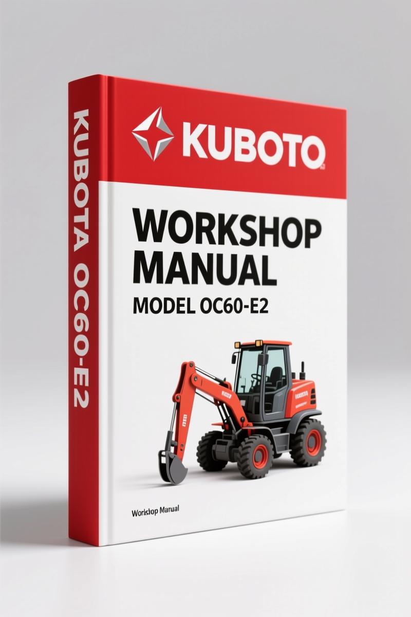 Kubota OC60-E2, OC95-E2 2005 Workshop Manual – Factory Service Data