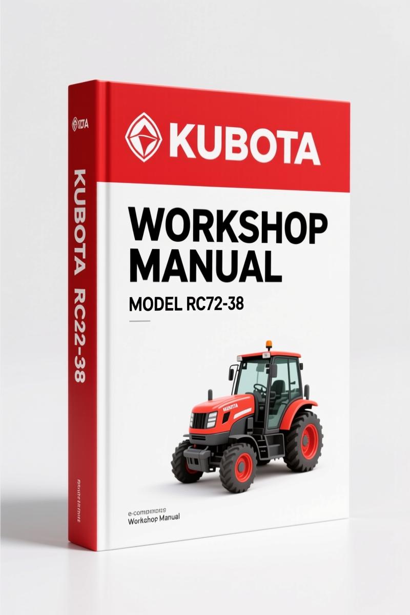 Kubota RC72-38 Workshop Manual – Factory Service Documentation for Rotary Mower