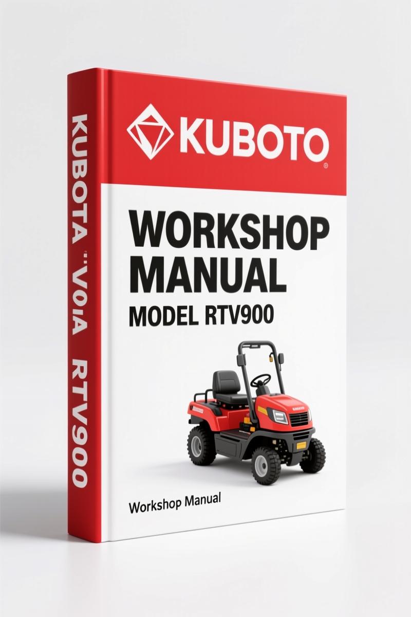 Kubota RTV900 2009 Workshop Manual: Factory Torque Specs & Wiring