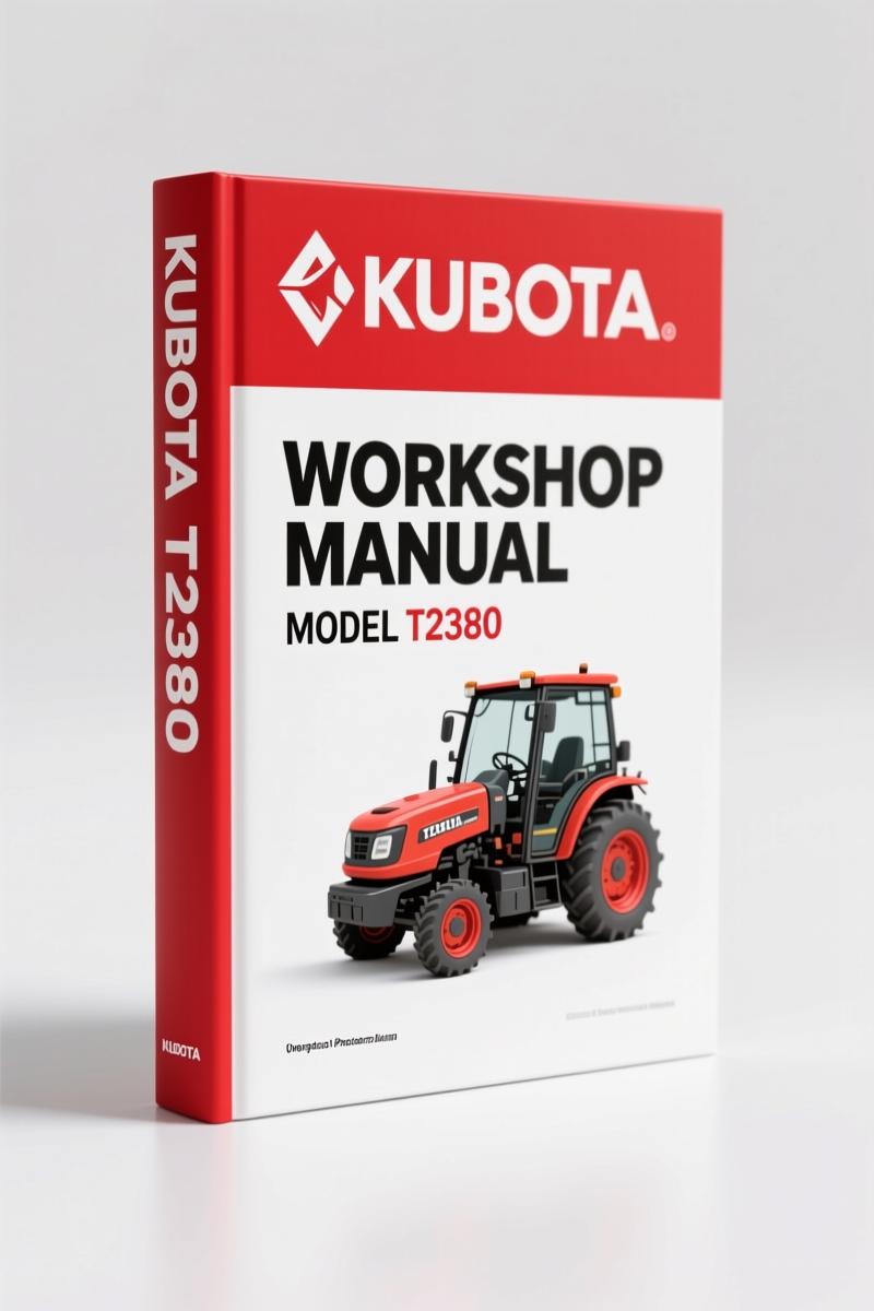 Kubota T1880, T2080, T2380 2008 Workshop Manual – 448 Pages of Factory Spec Data