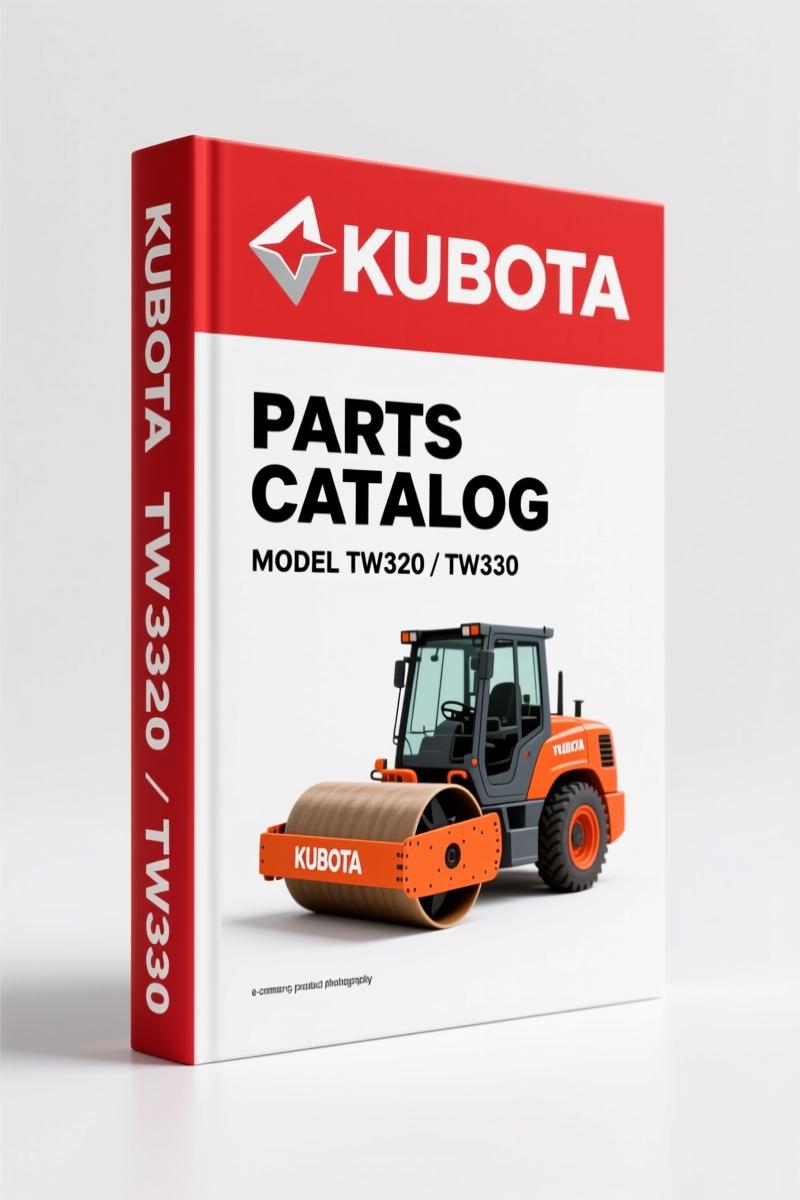 Kubota TW320, TW330 Parts Catalog – 84 Pages OEM Parts Breakdown