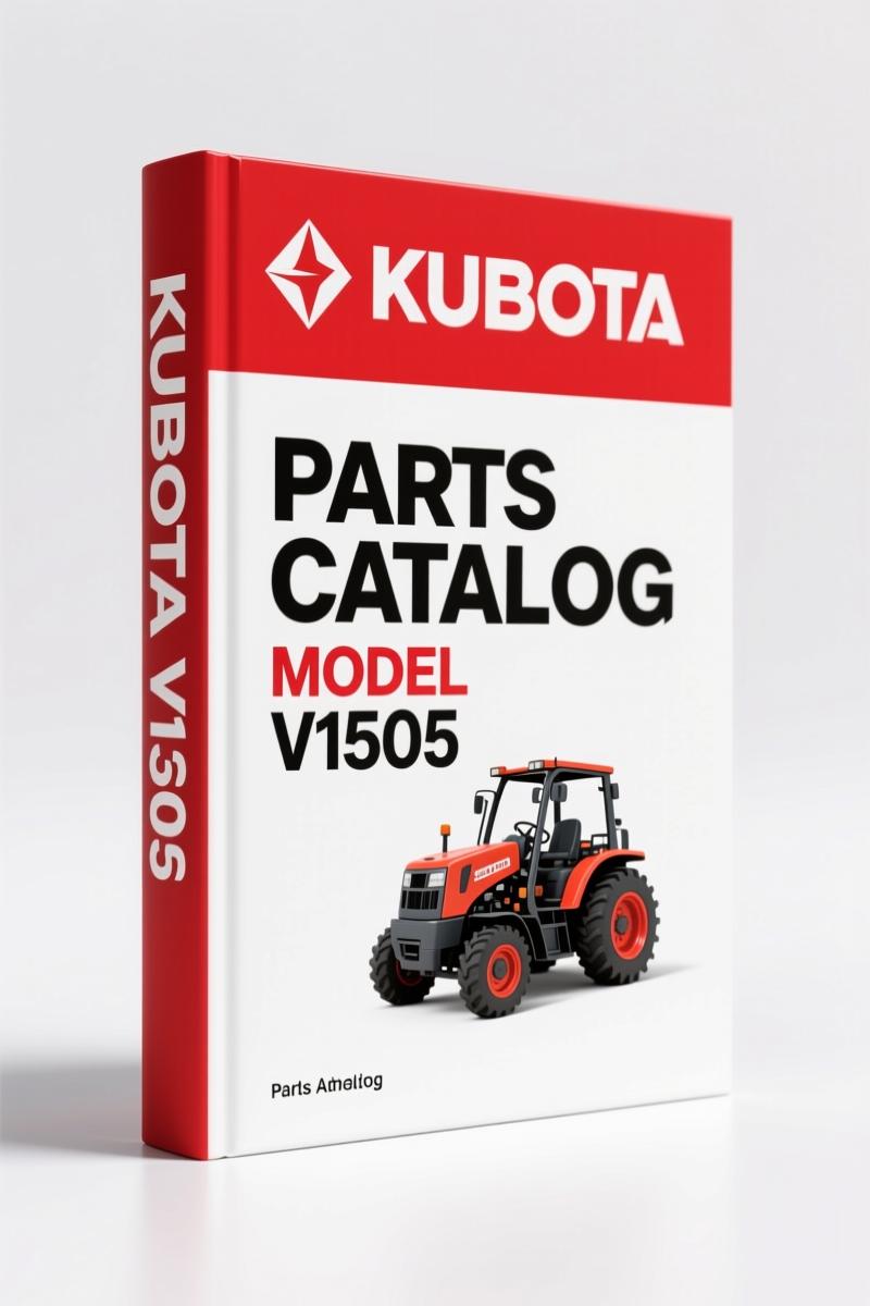 Kubota V1505 2002 Parts Catalog – Factory Parts Bulletin