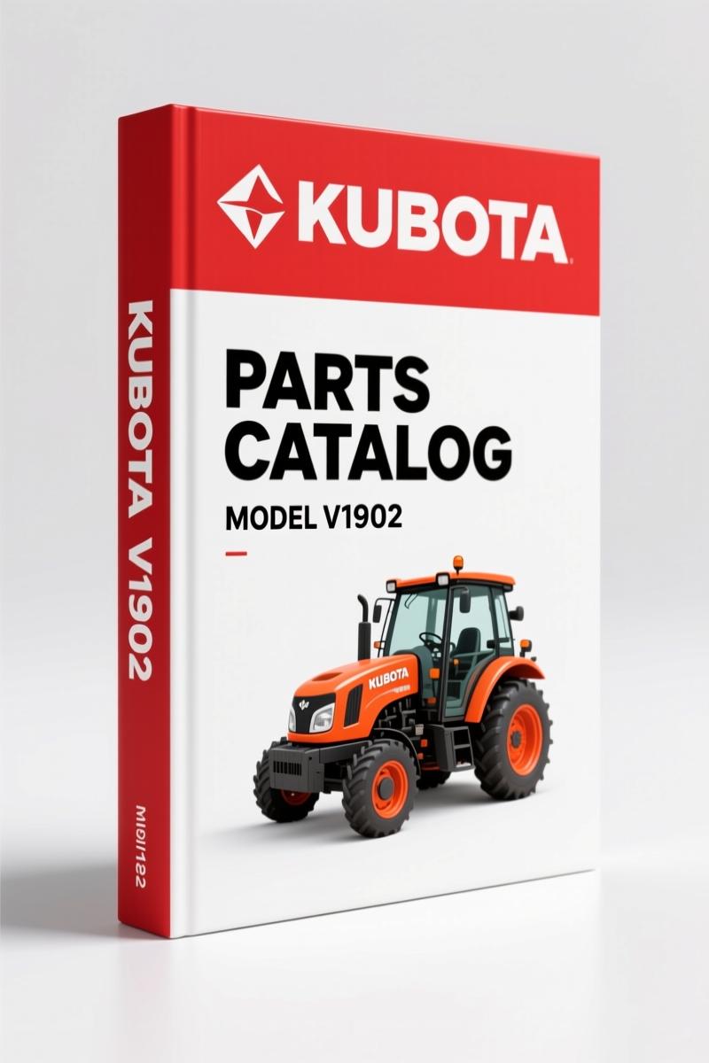 Kubota V1902 Parts Catalog – 33-Page OEM Exploded-View Diagrams