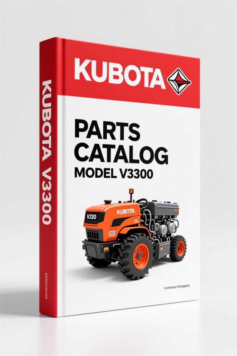 Kubota V3300 Parts Catalog – 72 Pages of OEM Exploded-View Diagrams