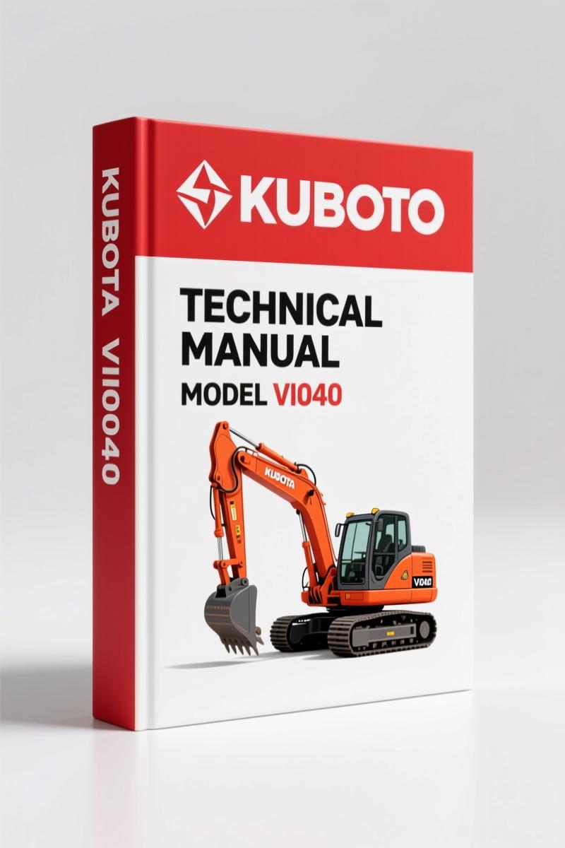 Kubota VI040 Technical Manual – 146 Pages Factory Parts Catalog