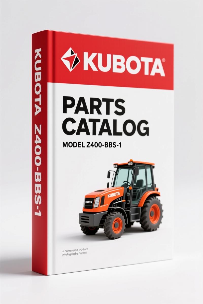 Kubota Z400-BBS-1 1989 Parts Catalog – 84 Pages OEM Parts Breakdown