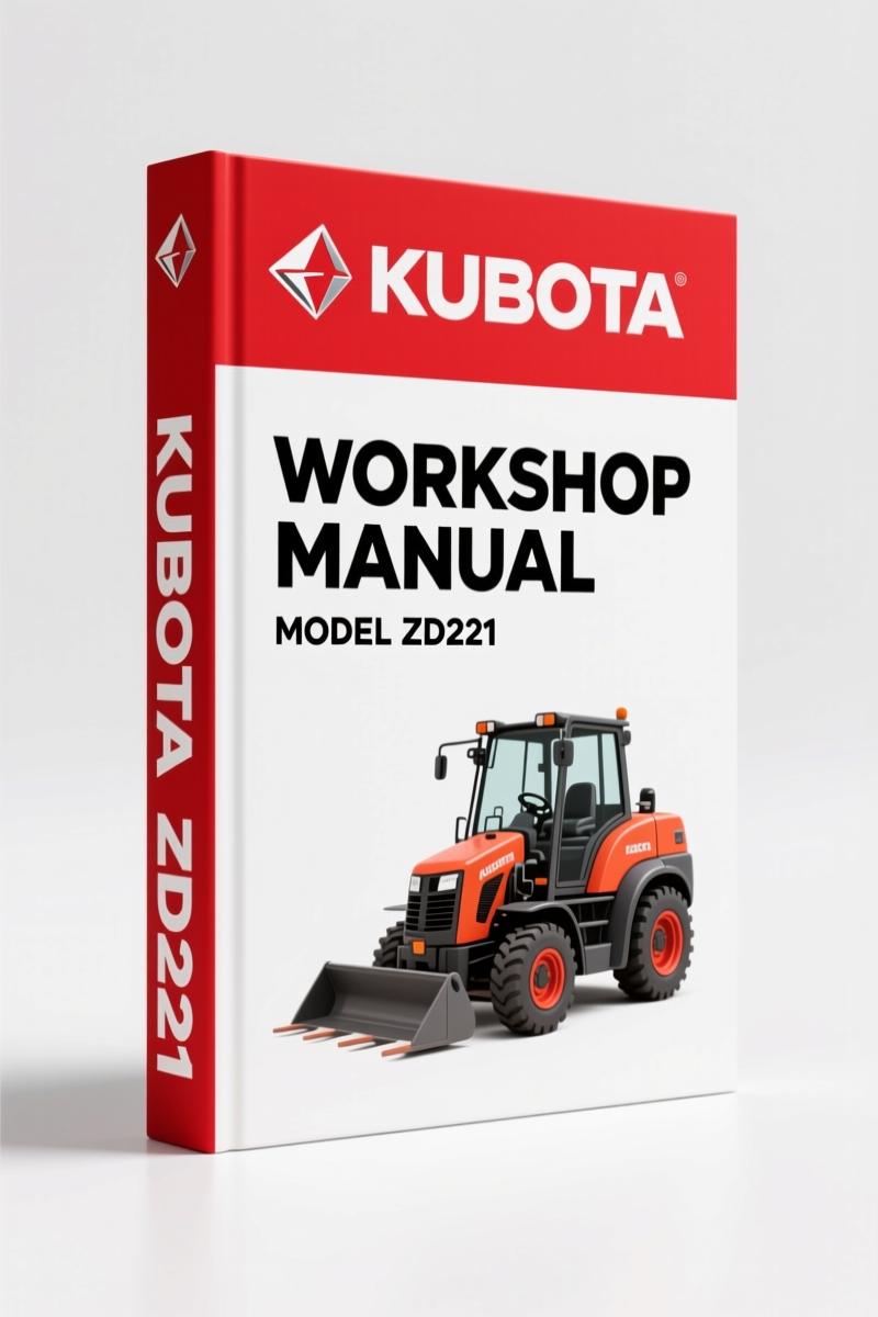 Kubota ZD221 2009 Workshop Manual – Factory Service Data