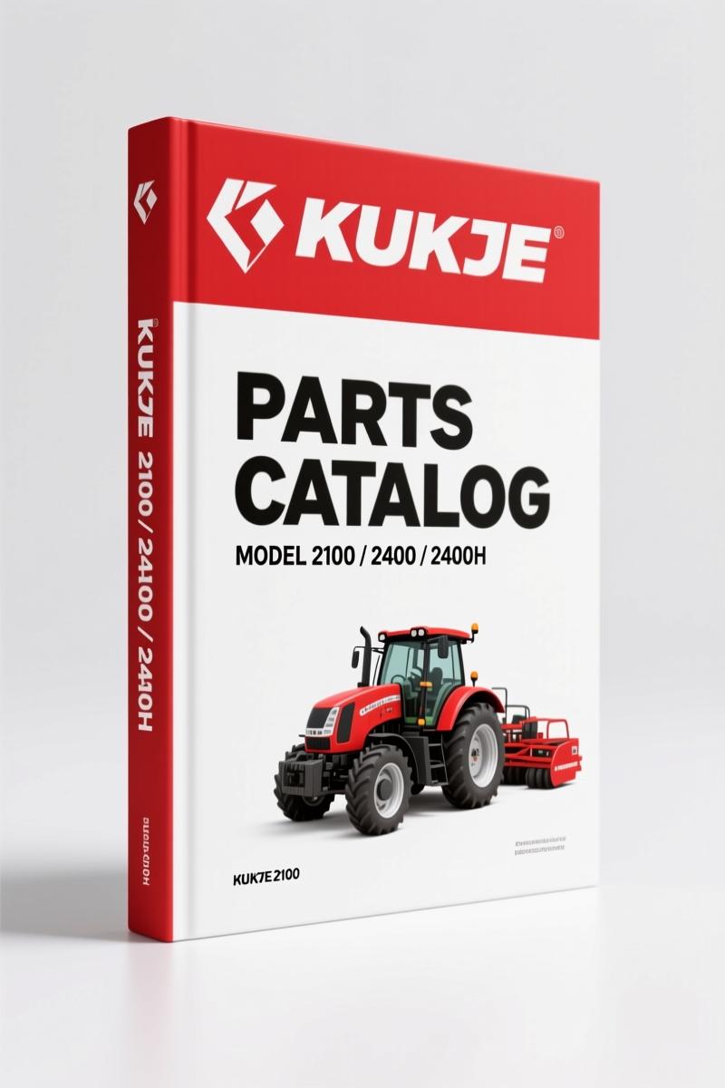 Kukje 2100, 2400, 2400h, 2800, 2800h Parts Catalog – OEM Exploded Views