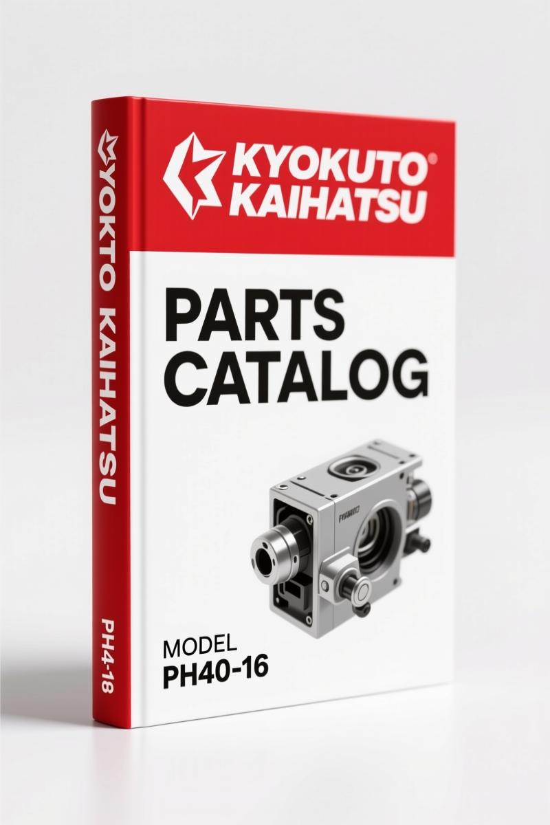 Kyokuto Kaihatsu PH40-16 Parts Catalog – 183 Pages Factory Specs