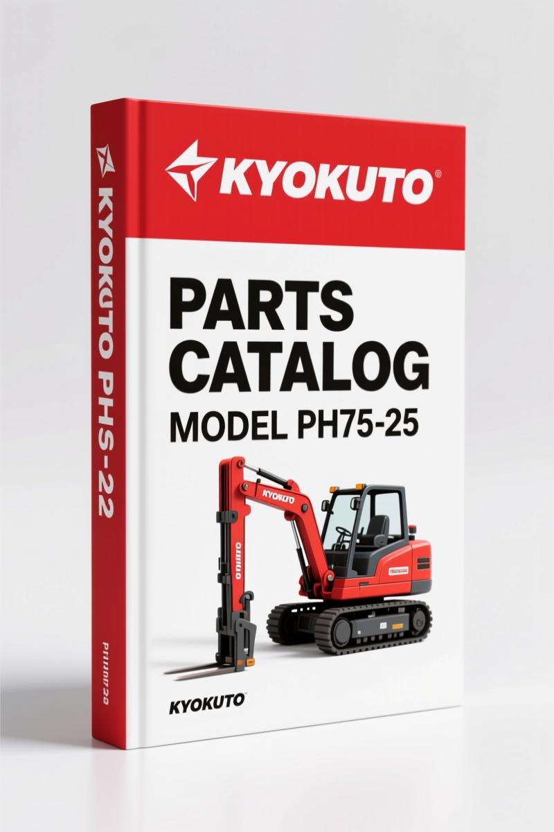 Kyokuto Kaihatsu PH75-25 1989 Parts Catalog – 175 Pages of OEM Exploded Views