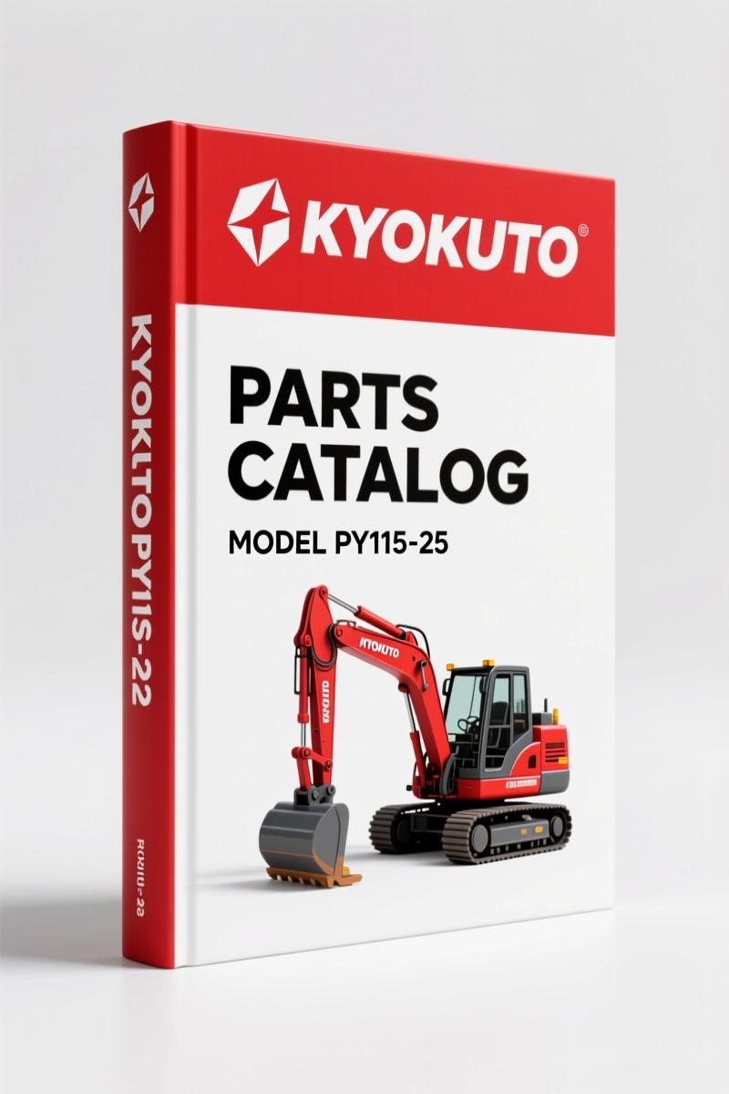 Kyokuto Kaihatsu PY115-25 Parts Catalog – 225-Page OEM Parts Breakdown