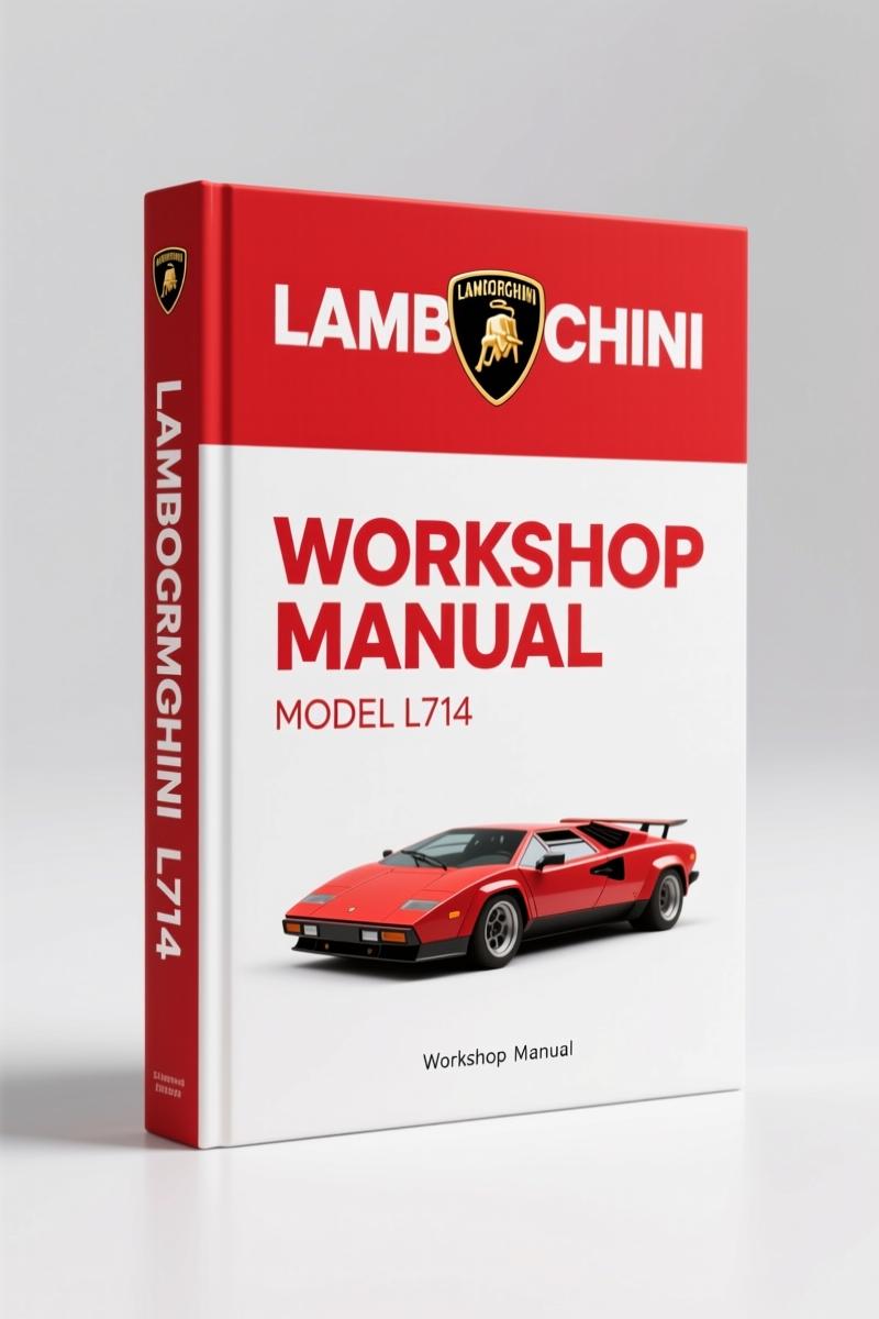 Lamborghini L714 Workshop Manual – 1659 Pages of OEM Specs