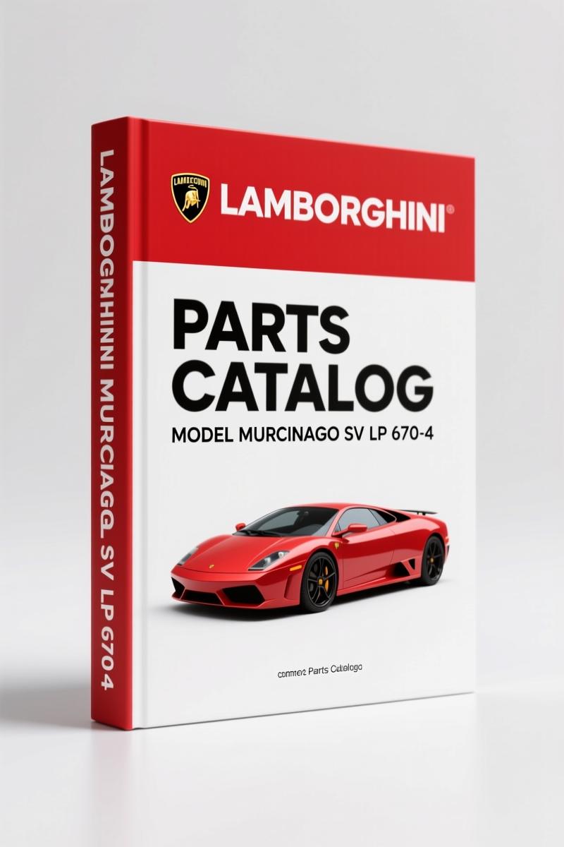 Lamborghini Murcielago SV LP 670-4 2010 Parts Catalog – OEM Specs