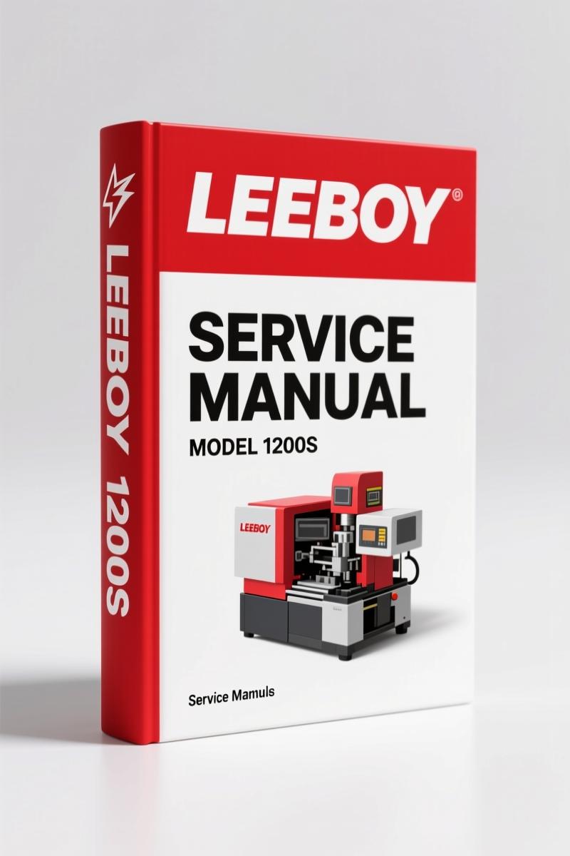 Leeboy 1200S Service Manual – 72 Pages of Factory Specs for Asphalt Maintainer